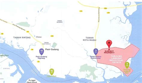 land for factory in area port johor